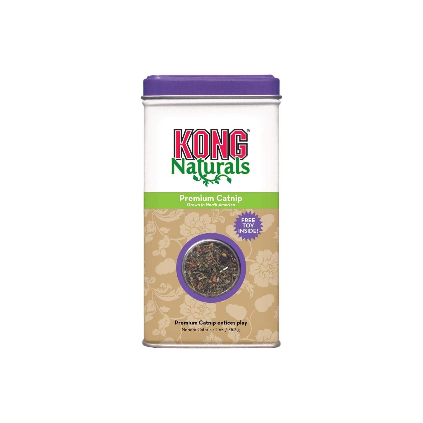 Kong Catnip Natural En Hojas 2 Oz Kong