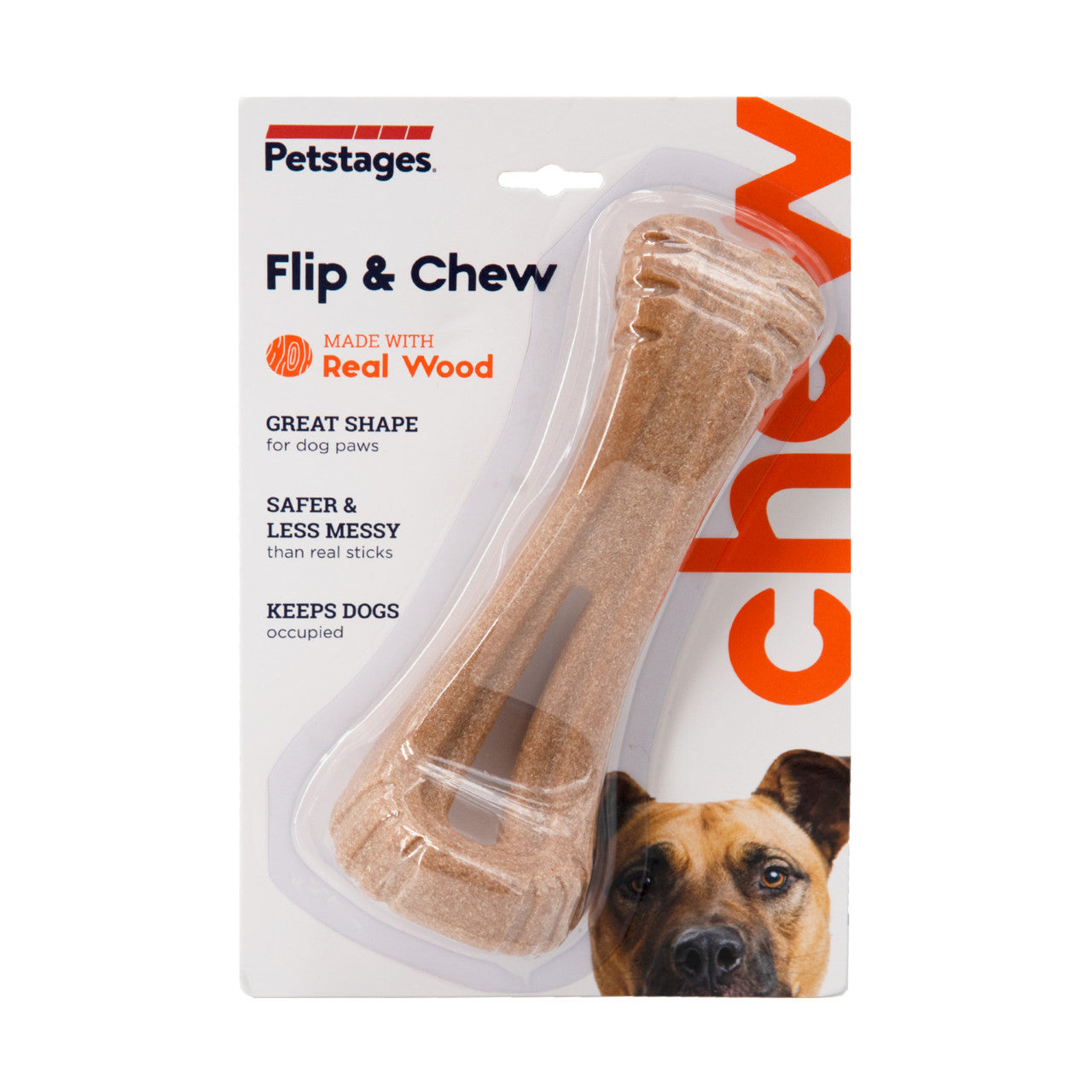 Petstages Doogwood Madera Flip And Chew
