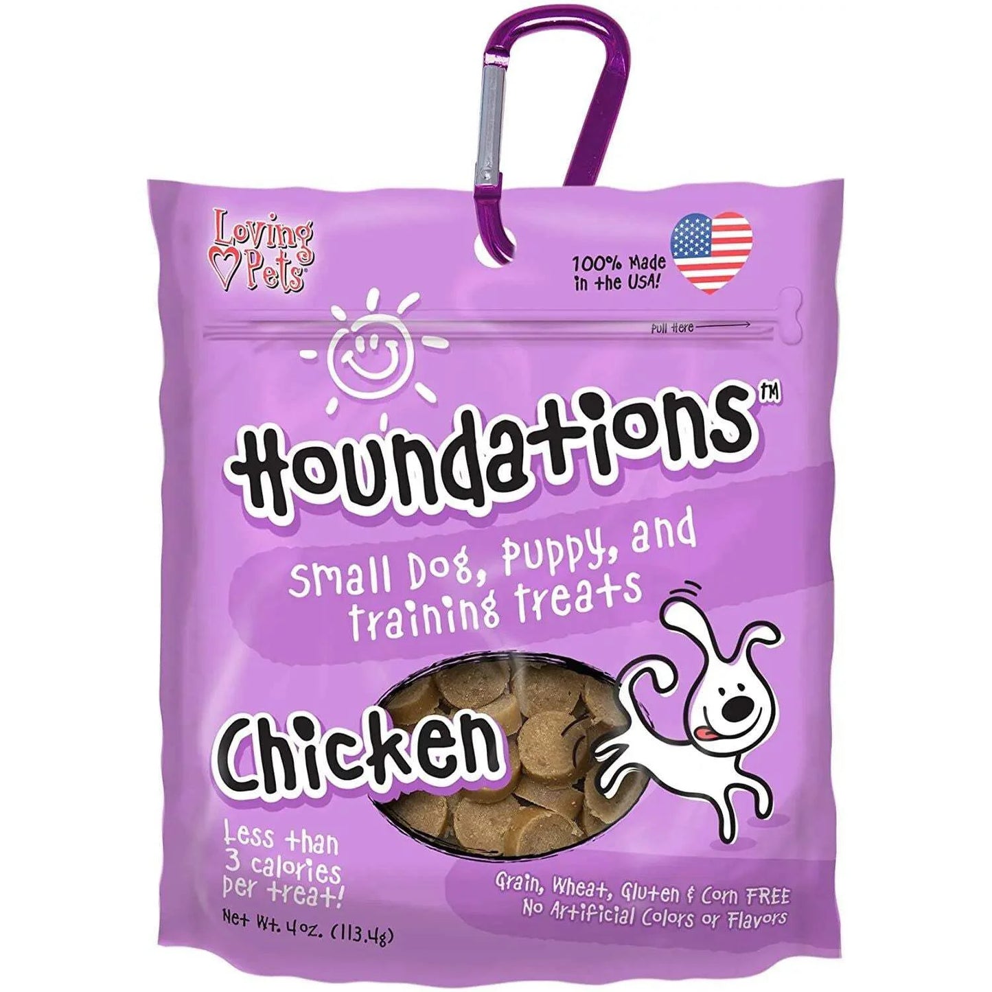 Houndations Snacks De Pollo Houndations 4 Oz