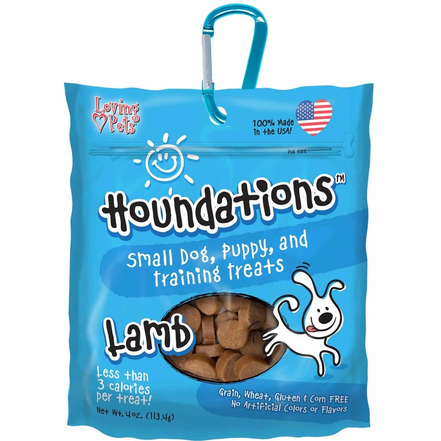 Houndations Snacks De Cordero Houndations 4 Oz
