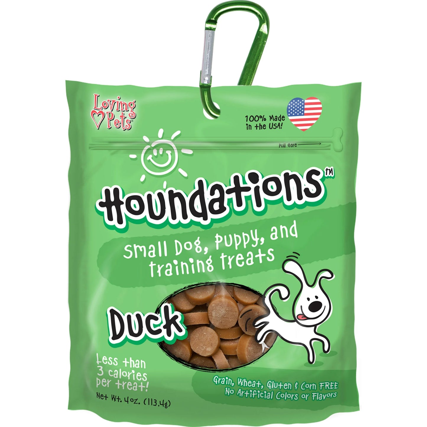 Houndations Snacks De Pato Houndations 4 Oz