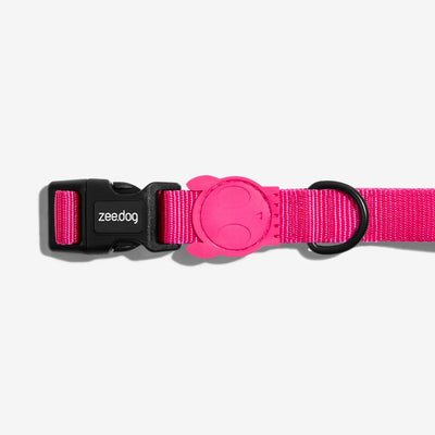 Zeedog Set Arnés + Correa Led Rosa