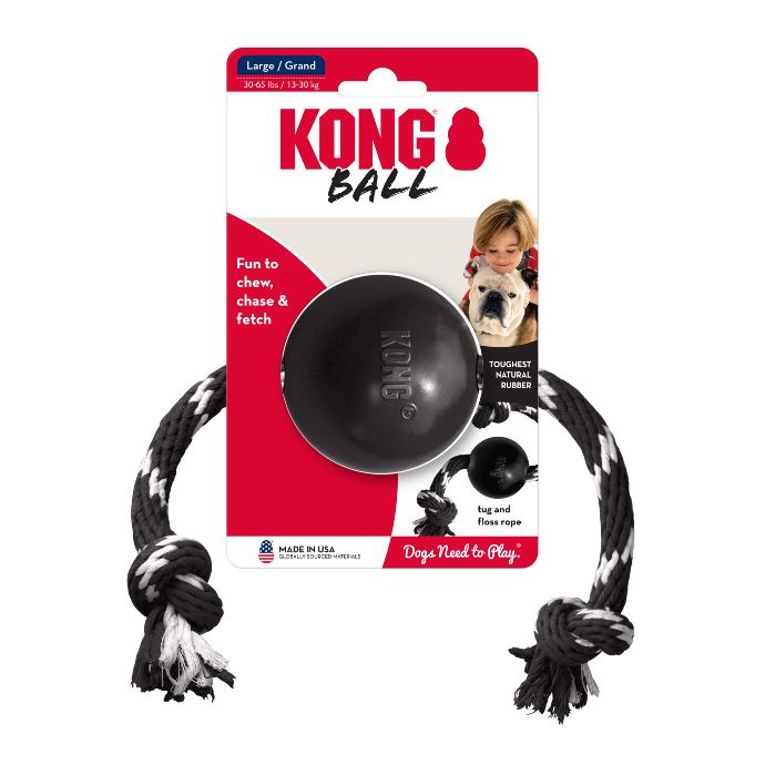 Kong Pelota Kong Extreme Con Lazo Large