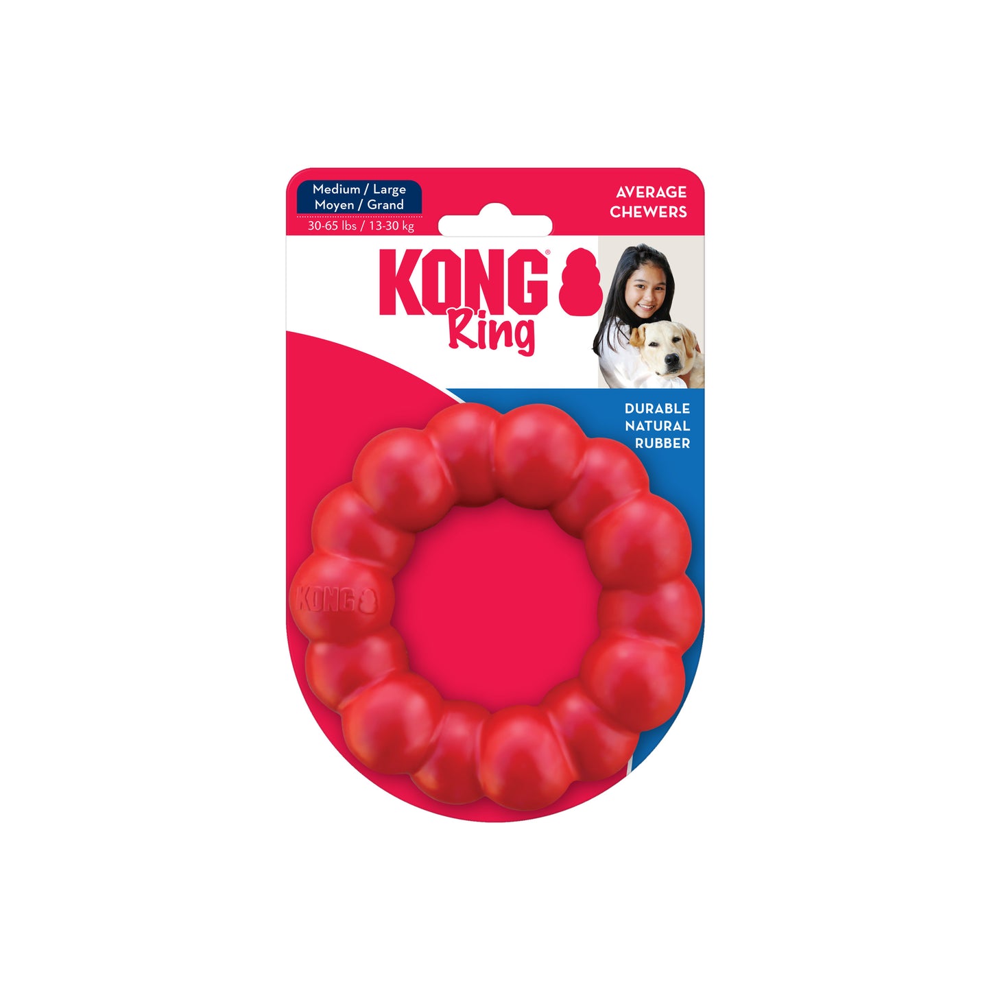Kong Anillo De Caucho Kong Classic Medium-Large
