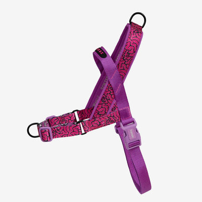 Zeedog Arnés Softer-Walk Brain - Rosa